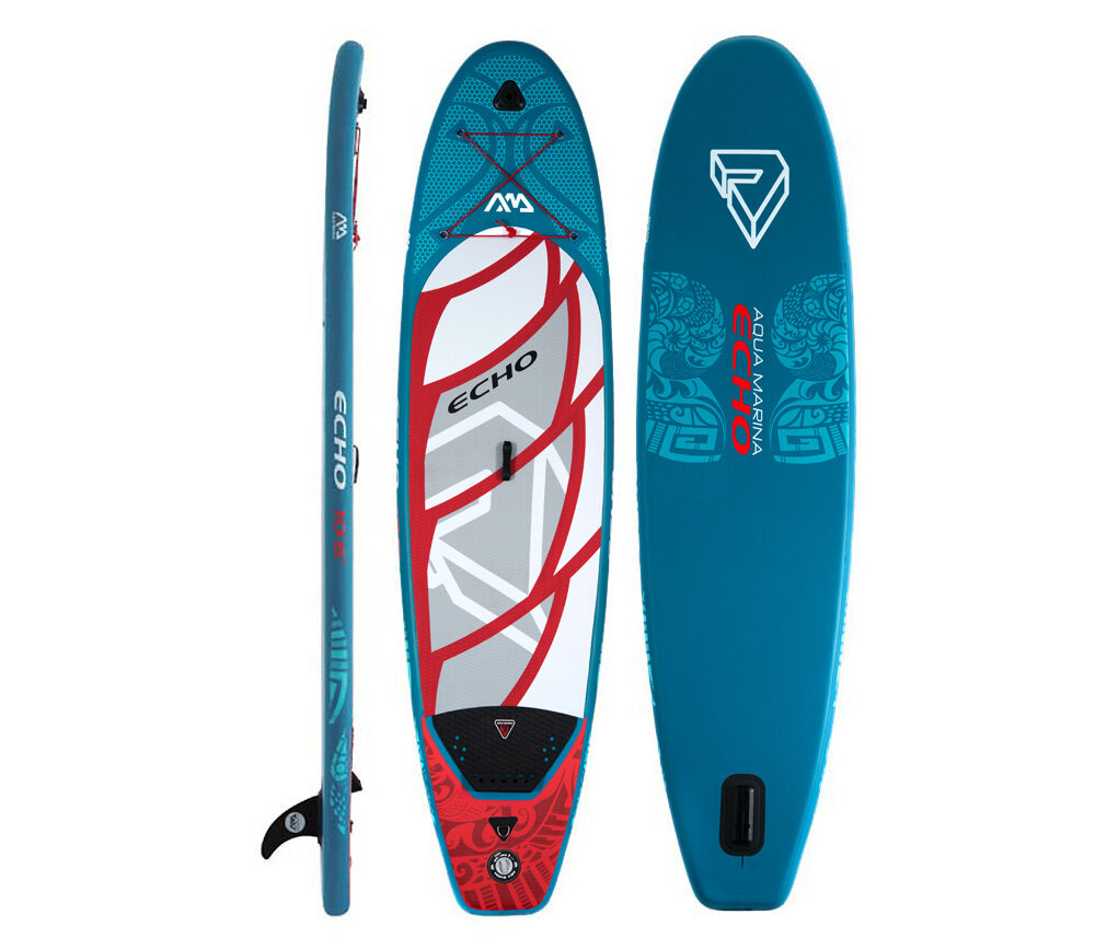 Paddle surf hinchable Aqua Marina · Echo 2018 · 10’6″x32″x4″/??80kg (max. 115kg)
