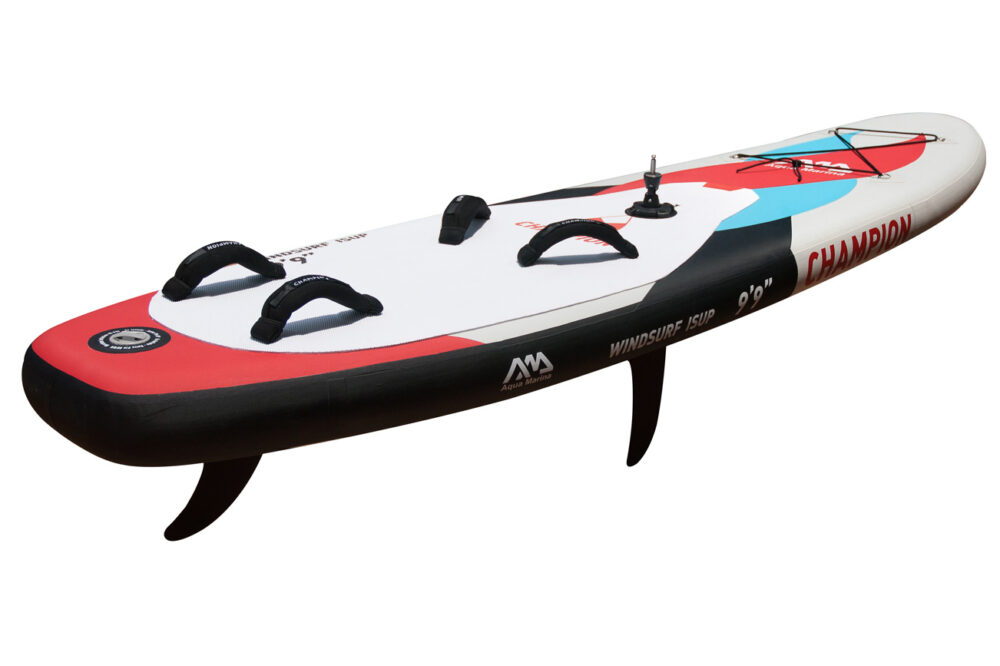 WINDSURF HINCHABLE AQUA MARINA CHAMPION 2018 · 9'9 "x 30" x 6 "/  Vela 3m2 - Imagen 3