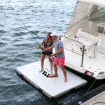 Plataforma hinchable Aqua Marina Island · 8'2" - Imagen 2