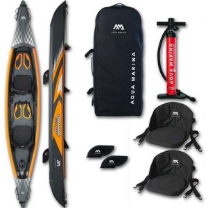 Kayak hinchable alta presión Aqua Marina Tomahawk 2P