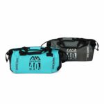 bolsa estanca 40l aqua marina azul y gris