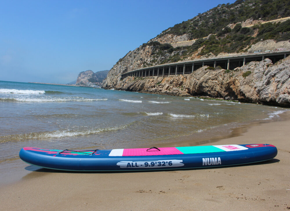 Paddle surf hinchable NUMA ALL 9.9 · 9’9″x32″x6″ · 85kg (max. 120kg) - Imagen 2