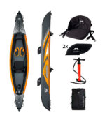 Kayak hinchable alta presión Aqua Marina · Tomahawk · 1 persona