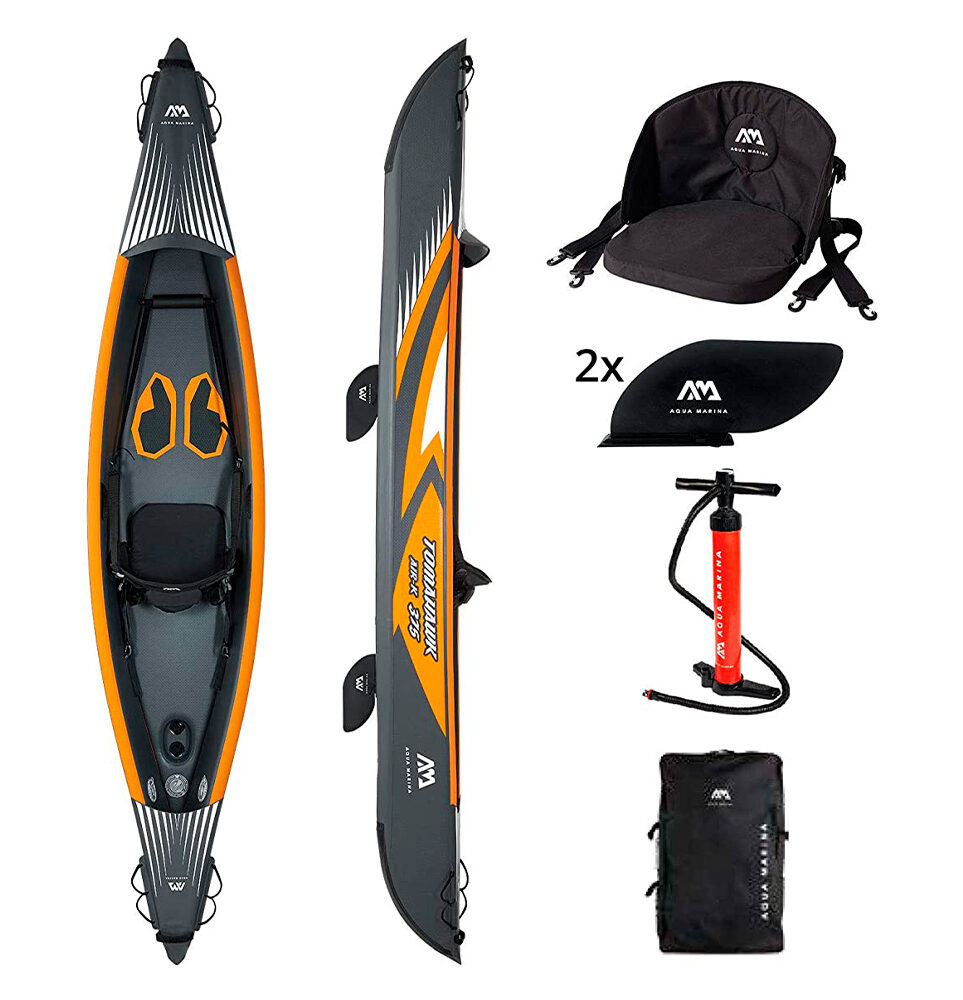 Kayak hinchable alta presión Aqua Marina · Tomahawk · 1 persona