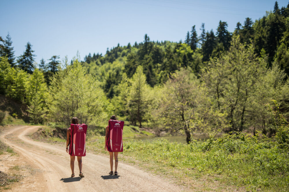 Bolsa de transporte para iSUP 86 x 43 x 21cm - BACKPACK S CORAL - Imagen 4