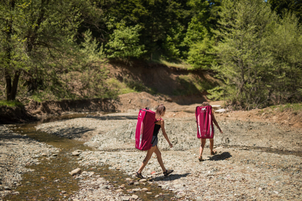 Bolsa de transporte para iSUP 86 x 43 x 21cm - BACKPACK S CORAL - Imagen 8