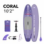 Paddle surf hinchable Aqua Marina · Coral Purple · 10’2″x 31″x 4,7″ · 75kg (max. 105kg)