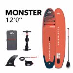 Paddle surf hinchable Aqua Marina 2P · Monster 2023 · 12'0"x 33"x 6" · 150kg (max. 180kg)