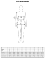 Chubasquero bajo cadera mujer con capucha extraíble 100% impermeable - Batela - Imagen 7