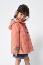 Chubasquero marinero de niña con botones de pez 100% impermeable - Batela - Imagen 2