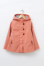 Chubasquero marinero de niña con botones de pez 100% impermeable - Batela - Imagen 5