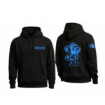 Sudadera Hoodie Sandset Monkey Black | Sudadera deportiva unisex beach volley estilo urbano