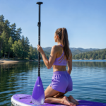 Aquamarina Pastel PURPLE | Remo de Fibra de Vidrio y Carbono para Paddle Surf - Imagen 2